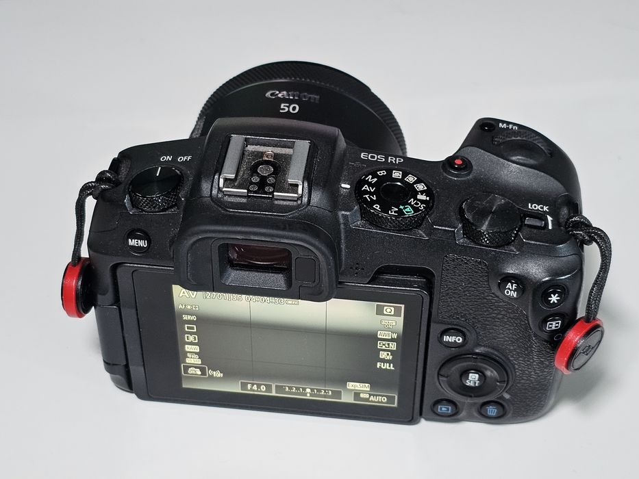 Canon rp com lente rf 50mm f1.8