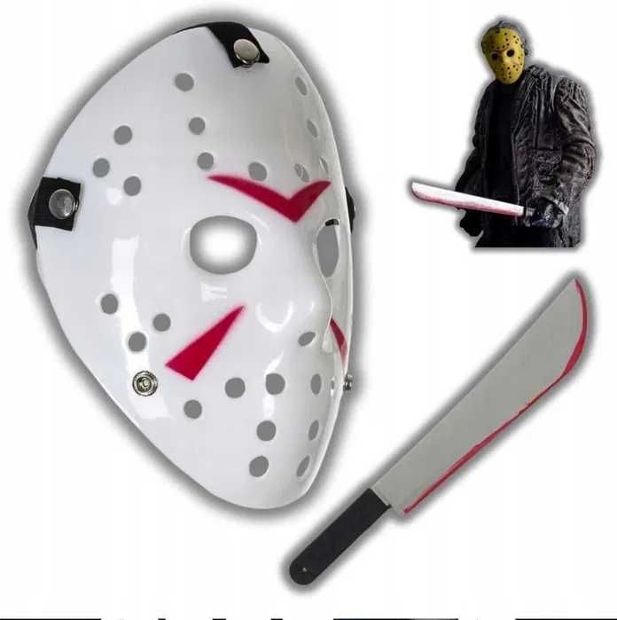 Maska Jason Voorhees z filmu "Piątek trzynastego" + Maczeta