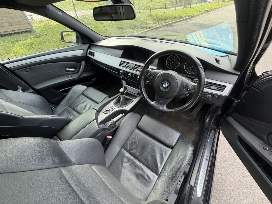 BMW E60 LCI M-PAKIET 2009r, 2.5 Benzyna N53B25A, manual, Anglik - SPRAWNY !