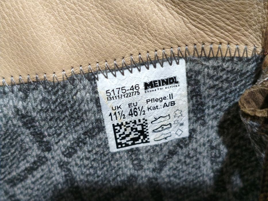 Трекінгові шкіряні черевики Meindl