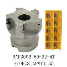 Фреза торцевая BAP 300R 50-22 диаметр фрезы 50 мм с пластинами 10 шт