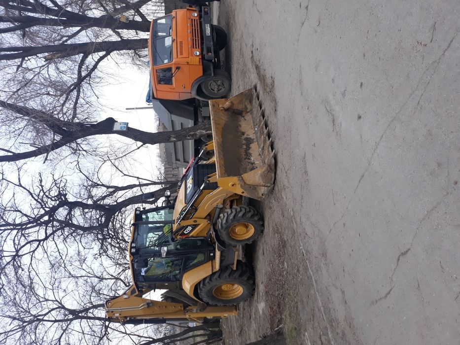 Вывоз мусора.Шлак.Песок.Щебень.Самосвал.Экскаватор.