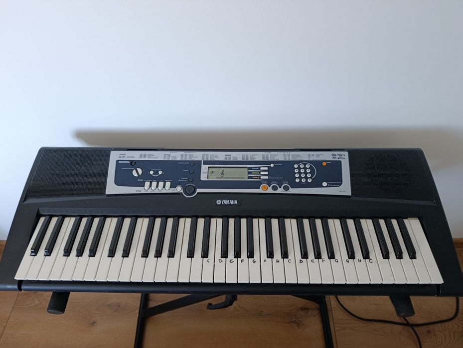 Keyboard pianino cyfrowe elektryczne Yamaha ypt-210 zasilacz