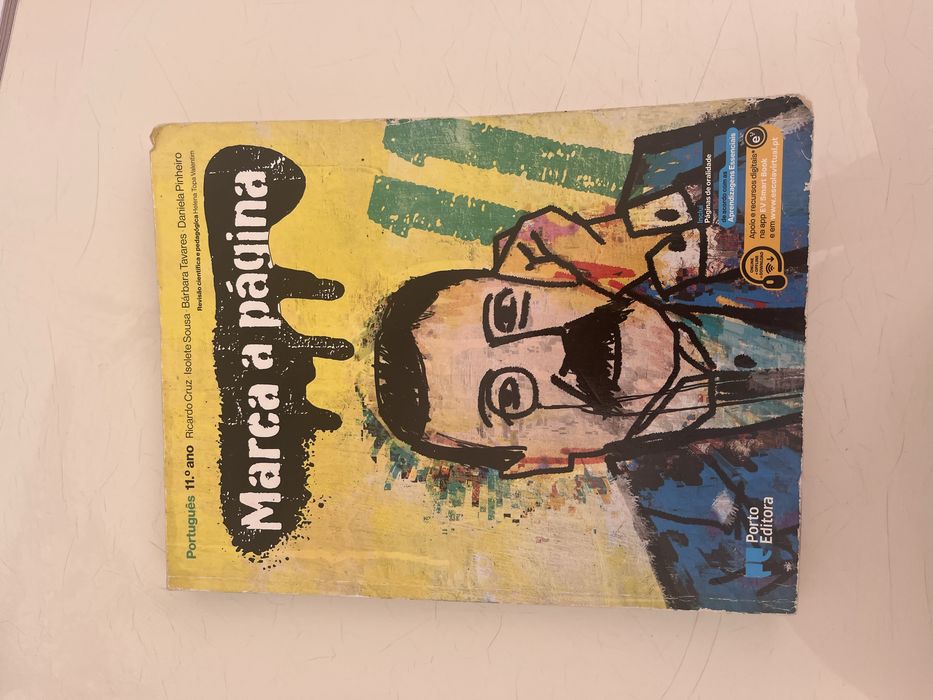 Manual de portugues do 11 ano “Marca a página” (COMO NOVO E POUCO USO)
