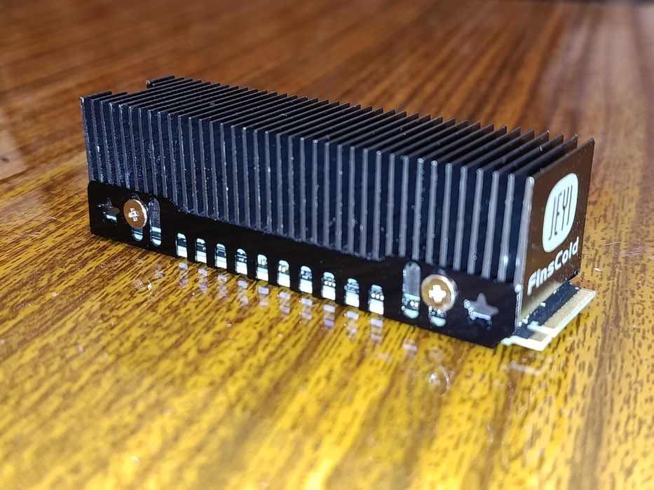 SSD M.2 NVMe 1 TB GoodRam PX600 SSDPR-PX600-1K0-80 + высокий радиатор охлаждения Jeyi