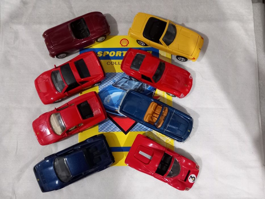 Miniaturas coleção Ferrari