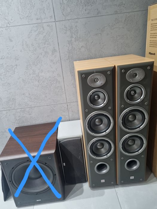 Głośniki JBL E80