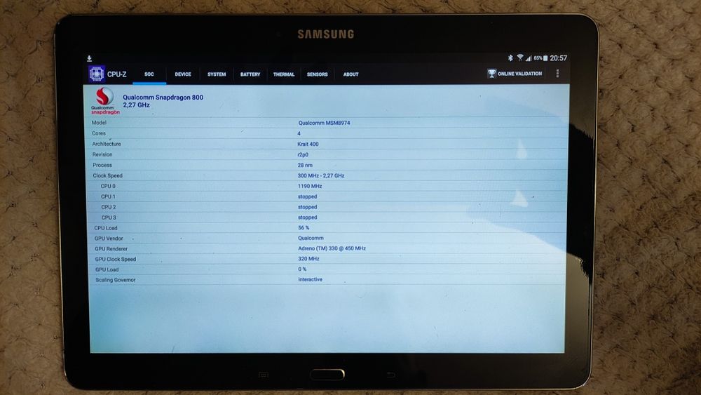 Samsung galaxy note 2014 10.1'