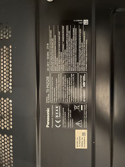 Telewizor Plazmowy Panasonic