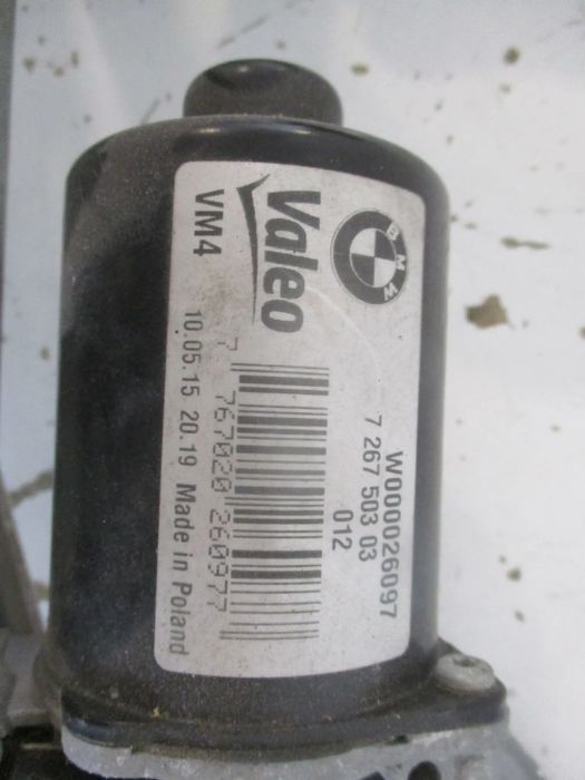 Motor limpa vidros frente/limpa para brisas BMW F20 F21 2015
