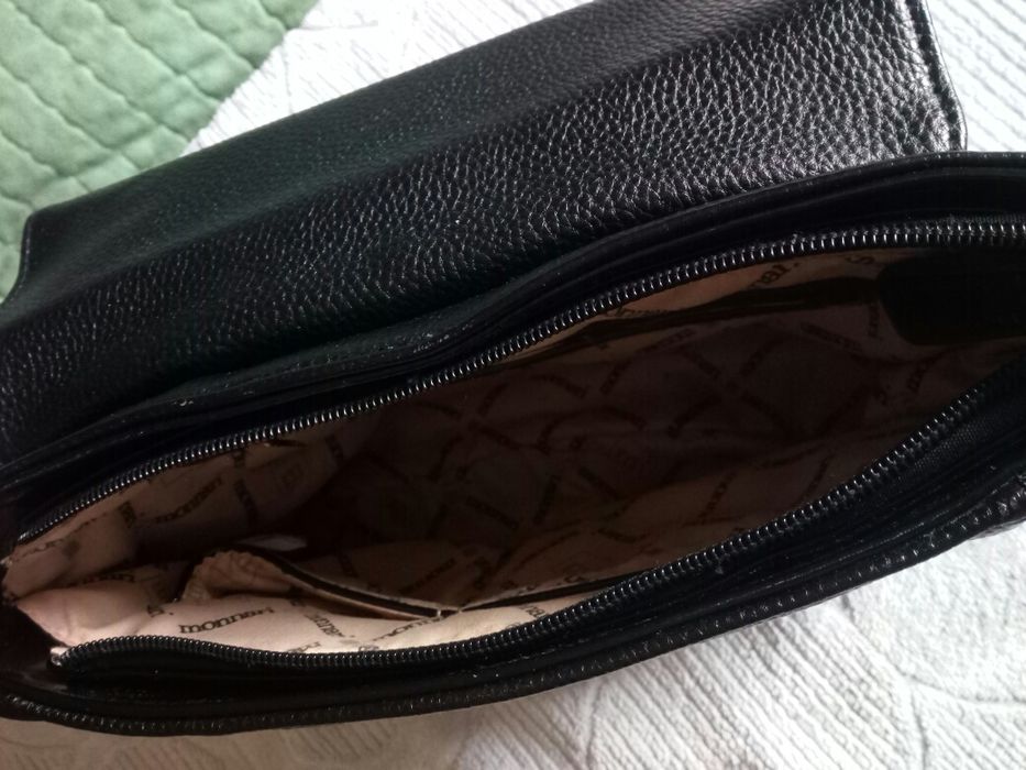 Czarno-szara torebka