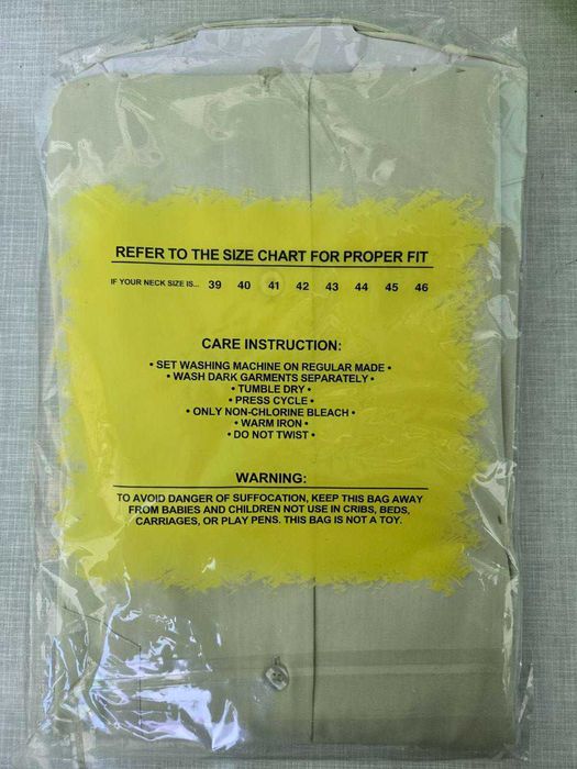 Сорочка чоловіча "Perry Meyson milano", світло оливкова (договірна)