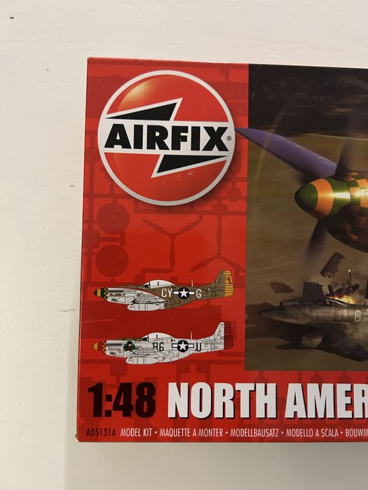 Samolot P-51D Mustang model Airfix 05131