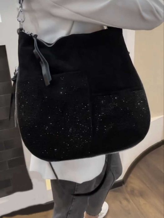 Сумка POLINA&EITEROU натуральная замша кожа