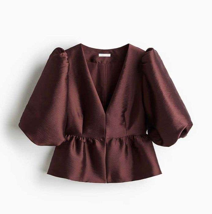 Нова блузка H&M кольору бургунді L