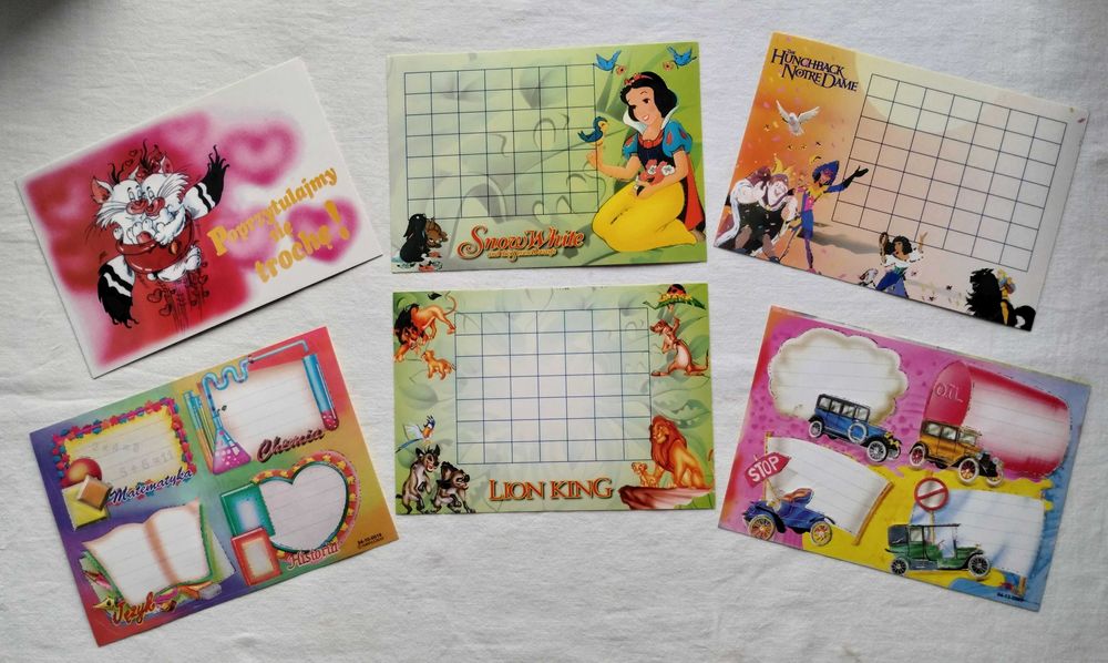 Naklejki Myszka Miki, Titanic, Mario... ciekawy zestaw