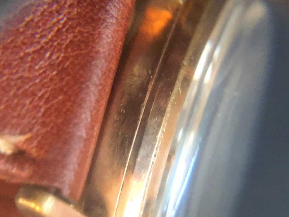 cauny cronógrafo calibre landeron 187 antigo corda relógio pulso homem