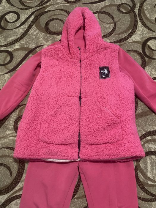 Зимовий жіночий костюм на флісі 50-52 розмір