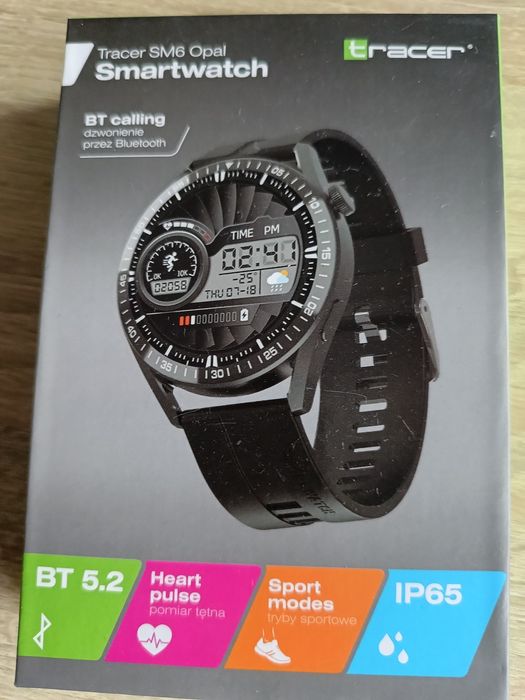Smartwatch tracer SM6 Opal