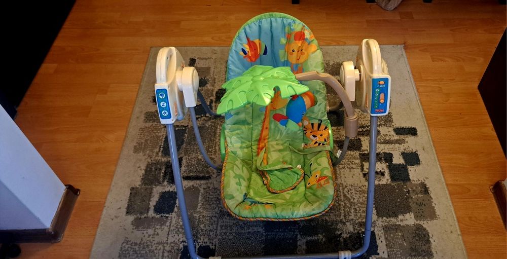 Bujak elektryczny huśtawka fisher  price rainforest