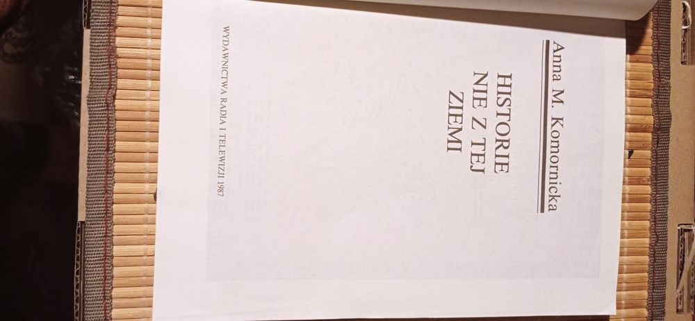 Anna M. Komornicka "Historie nie z tej ziemi"