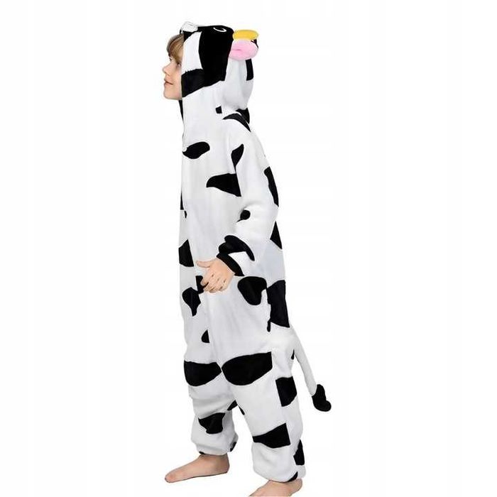 Krowa strój kigurumi piżama kostium na bal przebierańców r.128/134