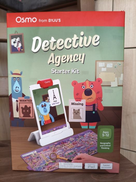 Osmo Detective Agency Starter Kit iPad Nowy Zestaw Edukacyjny