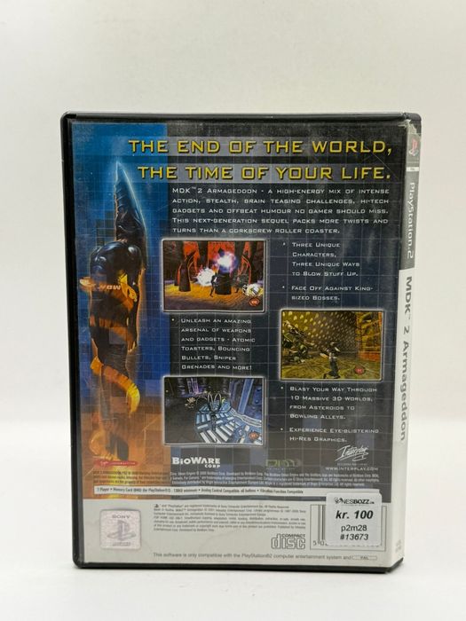 Mdk 2 Armageddon 3xA Ps2 nr 0131