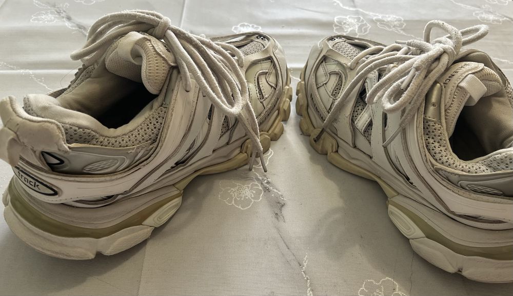 Balenciaga track white