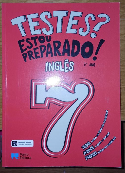 Livro "Testes? Estou preparado. Inglês 7° ano"