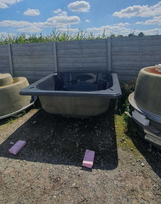 Niecka wkład Balia kwadratowa Jacuzzi Basen oczko wodne beczka jakuzi