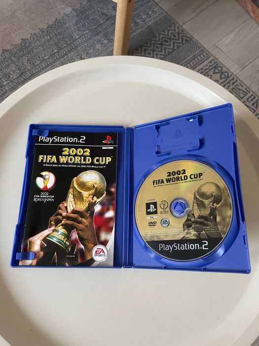 2002 FIFA WORLD CUP PS2 Como novo, manuais incluídos