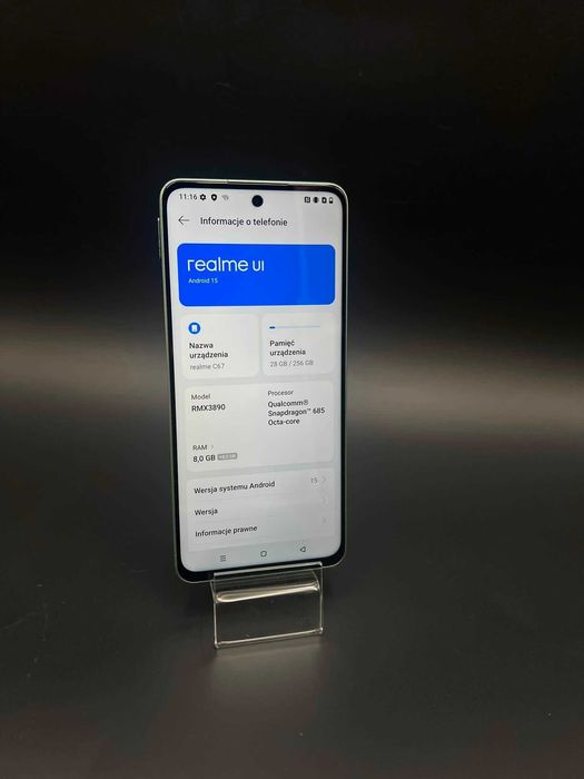 Realme C67 8/256GB 6.72"