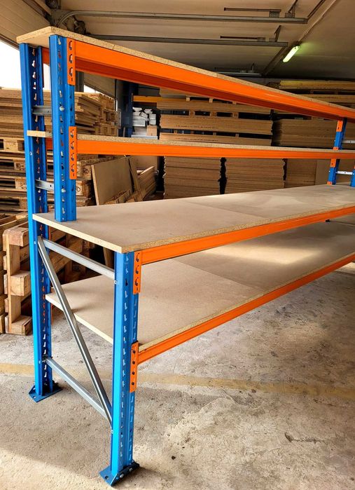 Stoły robocze magazynowe, regał z nadstawką ,stoły garażowe, biurko