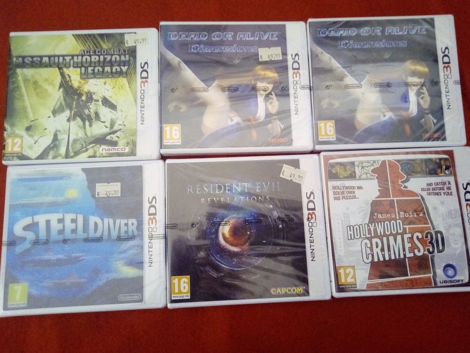 Jogos ds/3ds/nintendo