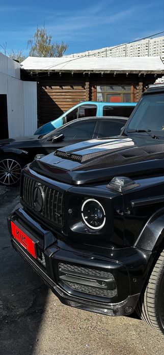 Юбка, диффузор G-Class W463a 2018-25 Carbon
