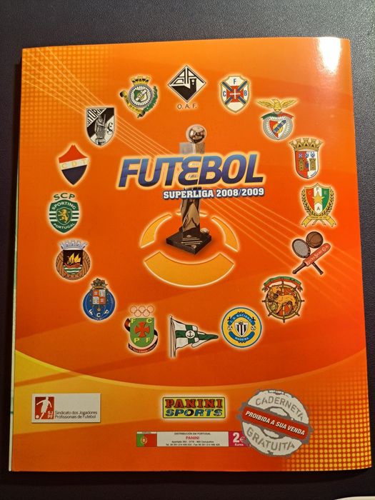 Caderneta Futebol 2008-09...completa.