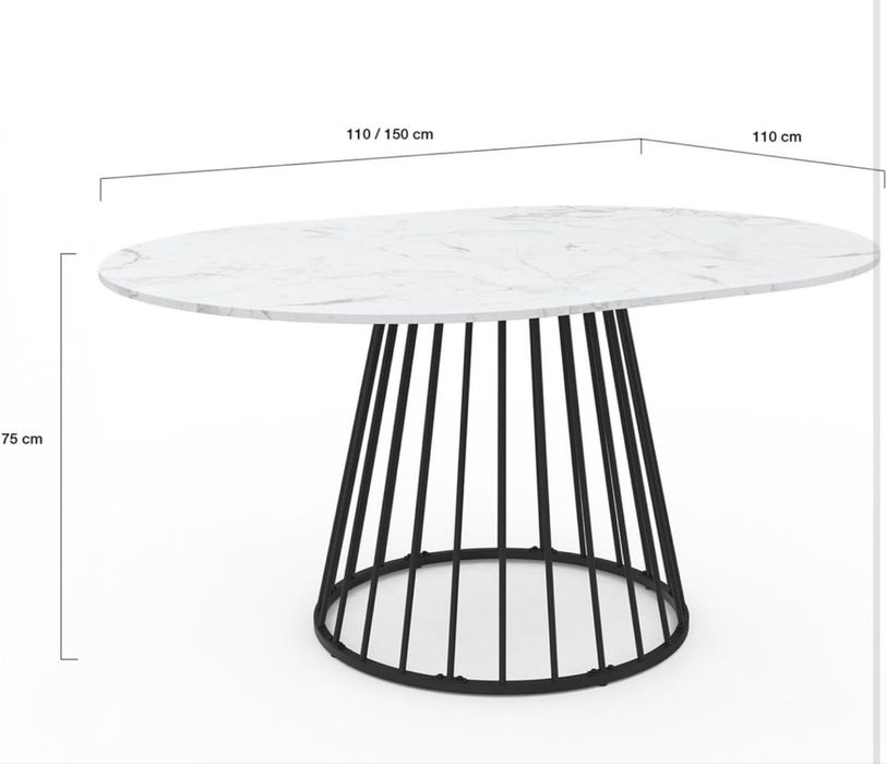 Mesa Redonda Extensível