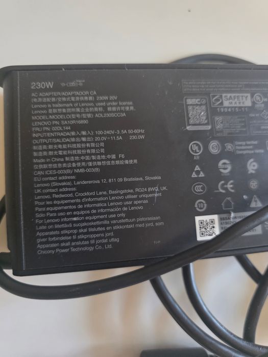 Леново Pro 5 Ult9 RTX4050 (под востоновление)