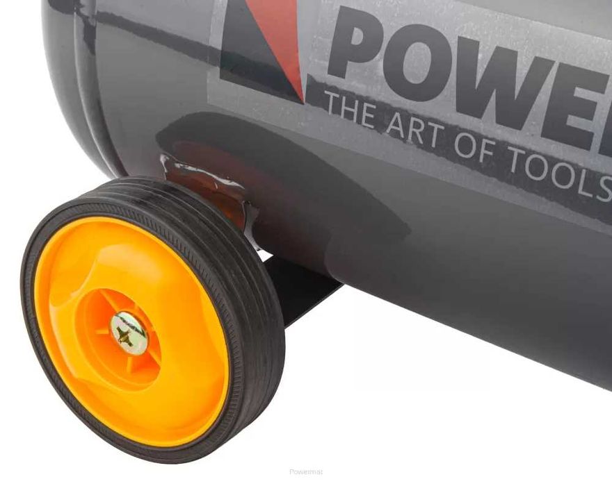 POWERMAT Kompresor Bezolejowy 24l Sprężarka 220l/min Separator PM1283