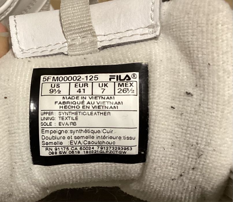 buty fila disruptor II 2 sneakersy