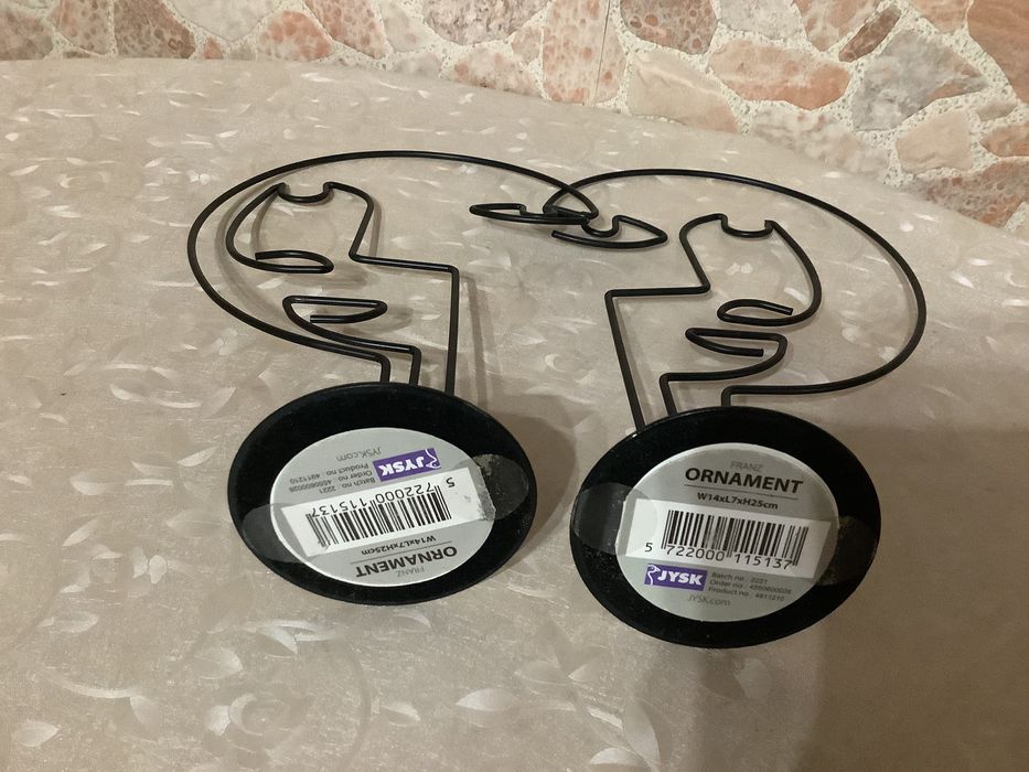 Декор статуетка обличчя  jysk (2шт)