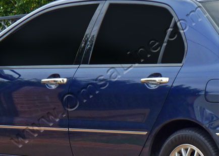 Накладки на ручки Lancer 10 /Outlander xl (лансер/аутландер). нерж