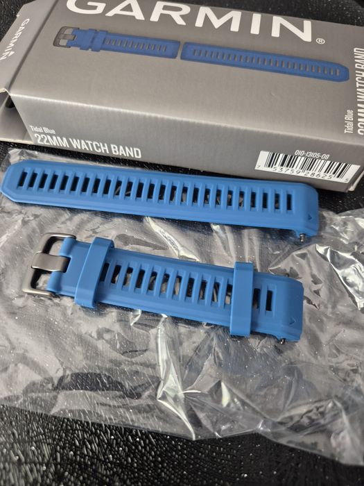 Pasek do zegarka  Garmin instinct seria 2 22mm niebieski
