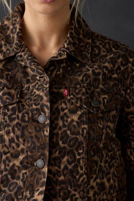Джинсова леопардова курта Levi’s