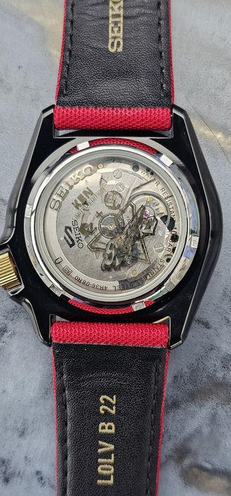 Годинник SEIKO 5 X street fighter v KEN limited edition SRPF20K1