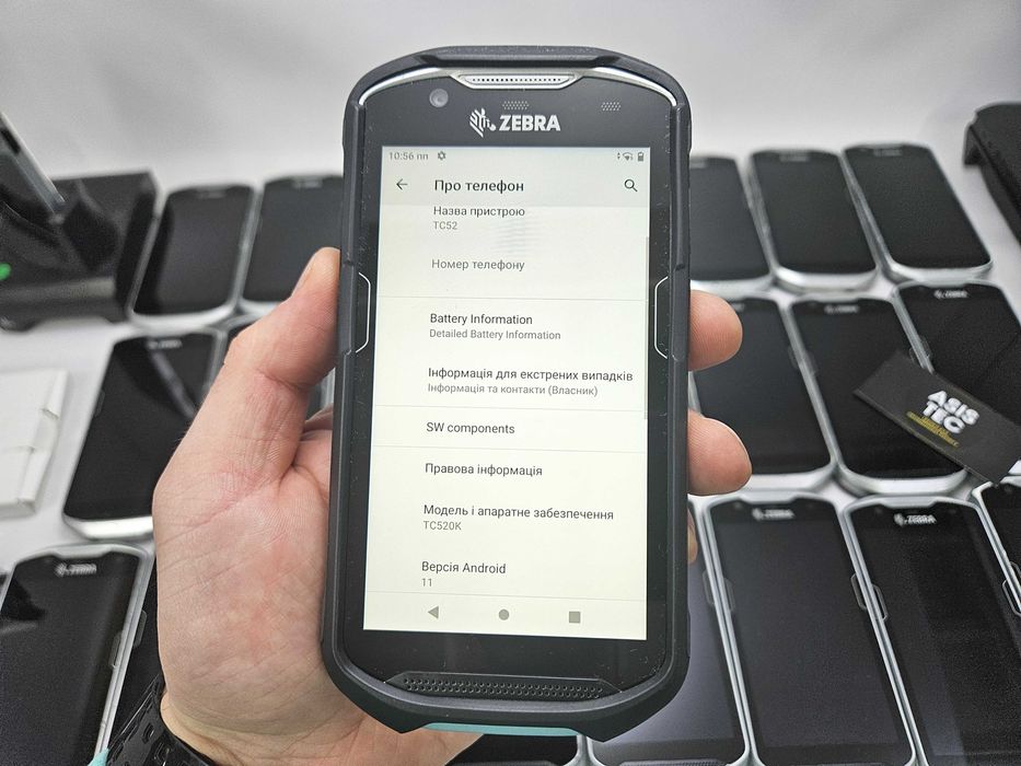 ZEBRA TC52 термінал збору даних 2D сканер 5" Android 11 НОВИЙ АКУМ!