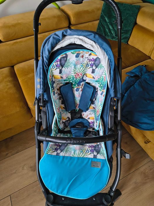 Spacerówka X-lander X-cite bardzo dobry stan adaptery Maxi Cosi