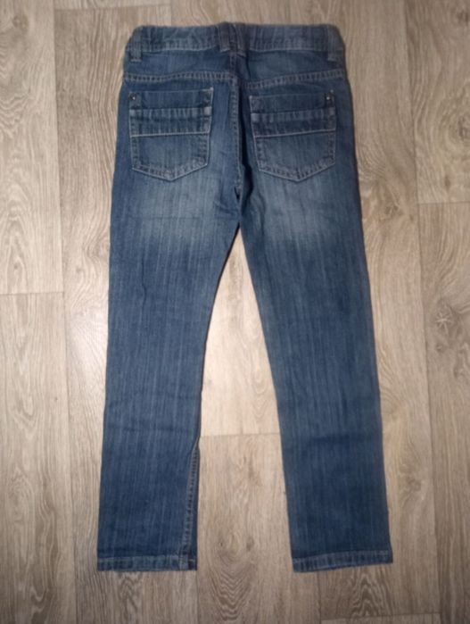Spodnie 122 jeans chłopięce