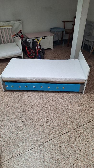 Łóżko łóżeczko 70x140 z materacem